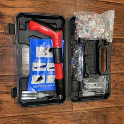5 Gear Adjustable Manual Steel Nail Gun Kit, Nail Wall Fastening Tool