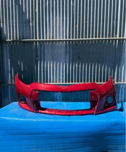 2014 2015 2016 Toyota Corolla Front Bumper Red OEM (ORIGINAL)
