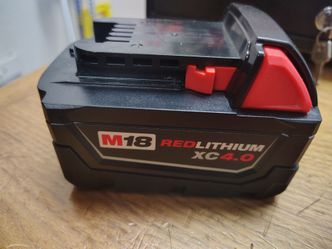 Milwaukee M18 RedLithium XC4.0 Battery