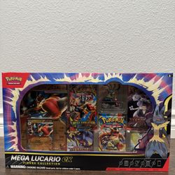Pokemon Mega Lucario Ex Premium Figure Collection