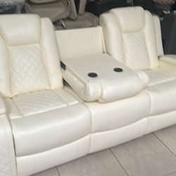 New sofa and loveseat