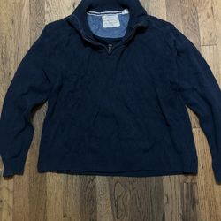 Weatherproof Vintage mens quarter-zip sweater