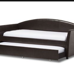 Twin Day Bed Comes With 1 New Twin Mattress 