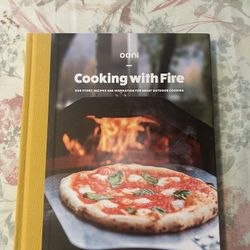 Ooni Cooking with Fire Cookbook Hardcover - Tapaninaho & Garland Pizza Outdoors
