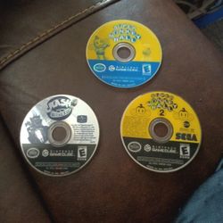 GameCube Games 3 Total In Good Condition 