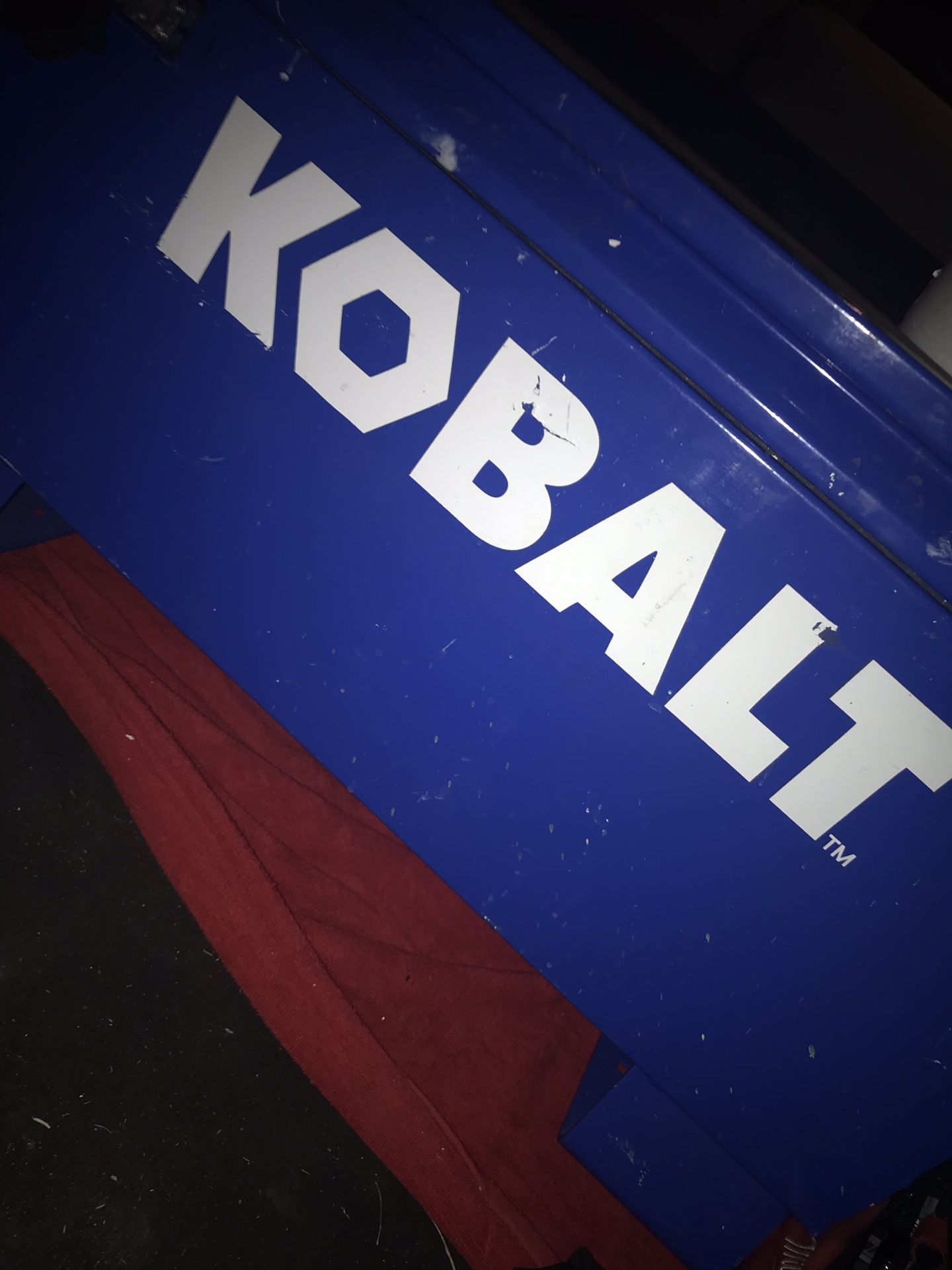 Kobalt tool box