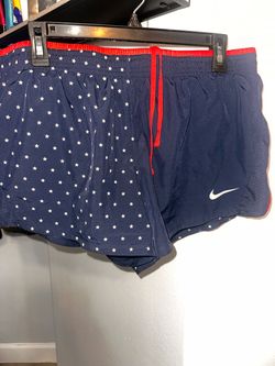 Nike Running Shorts Navy Star Print