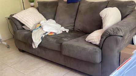 Grey Ashleys Couch