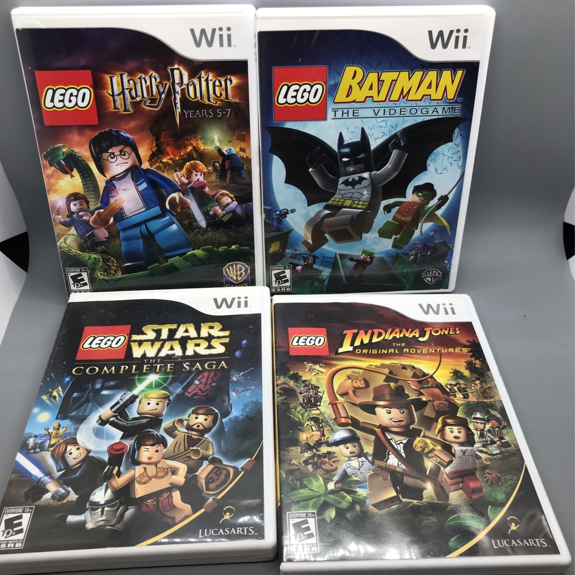 Lego Games Nintendo Wii Lot