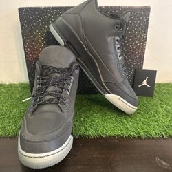 NIKE AIR JORDAN 3 5LAB3 REFLECTIVE BLACK SIZE 13 631603-010 VNDS!