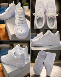 Nike Air Force 1 ‘07 Triple White - NEW - Men’s Size 8.5 - 100% Authentic