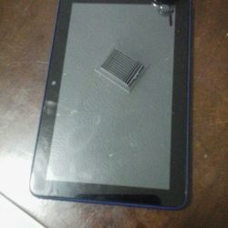 Fire Tablet Use In Good Condition Black And Blue 