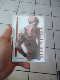 Ryomen sukuna anime card silent. Six
