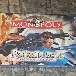 Monopoly Fantastic Four Collector's Edition (2005) Brand New & Factory Sealed!!