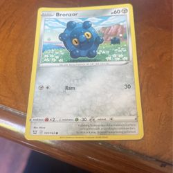Selling a Bronzor Pokomon Card