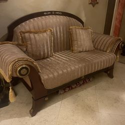 Couch and coffee table set