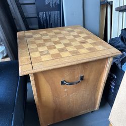 Flip-Top Chess Table 
