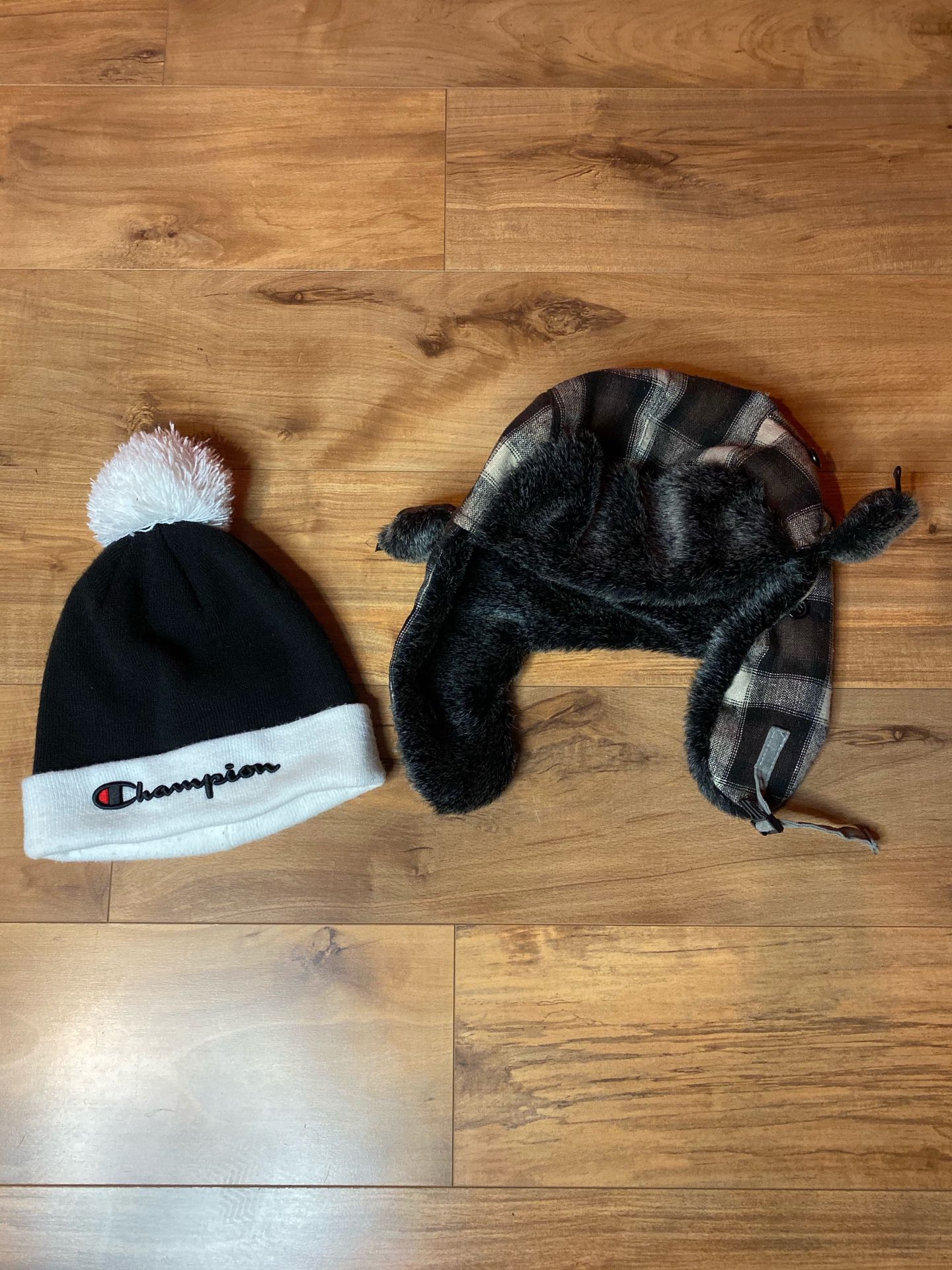Champion brand beanie + winter cap