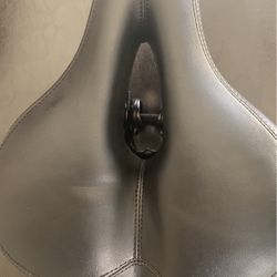 TONBUX Most Comfortable Bicycle Seat, Bike Seat Replacement with Dual Shock Absorbing Ball Wide Bike Seat Memory Foam Bicycle Seat with Mounting Wrenc