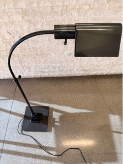 Reading lamp bronze and marble