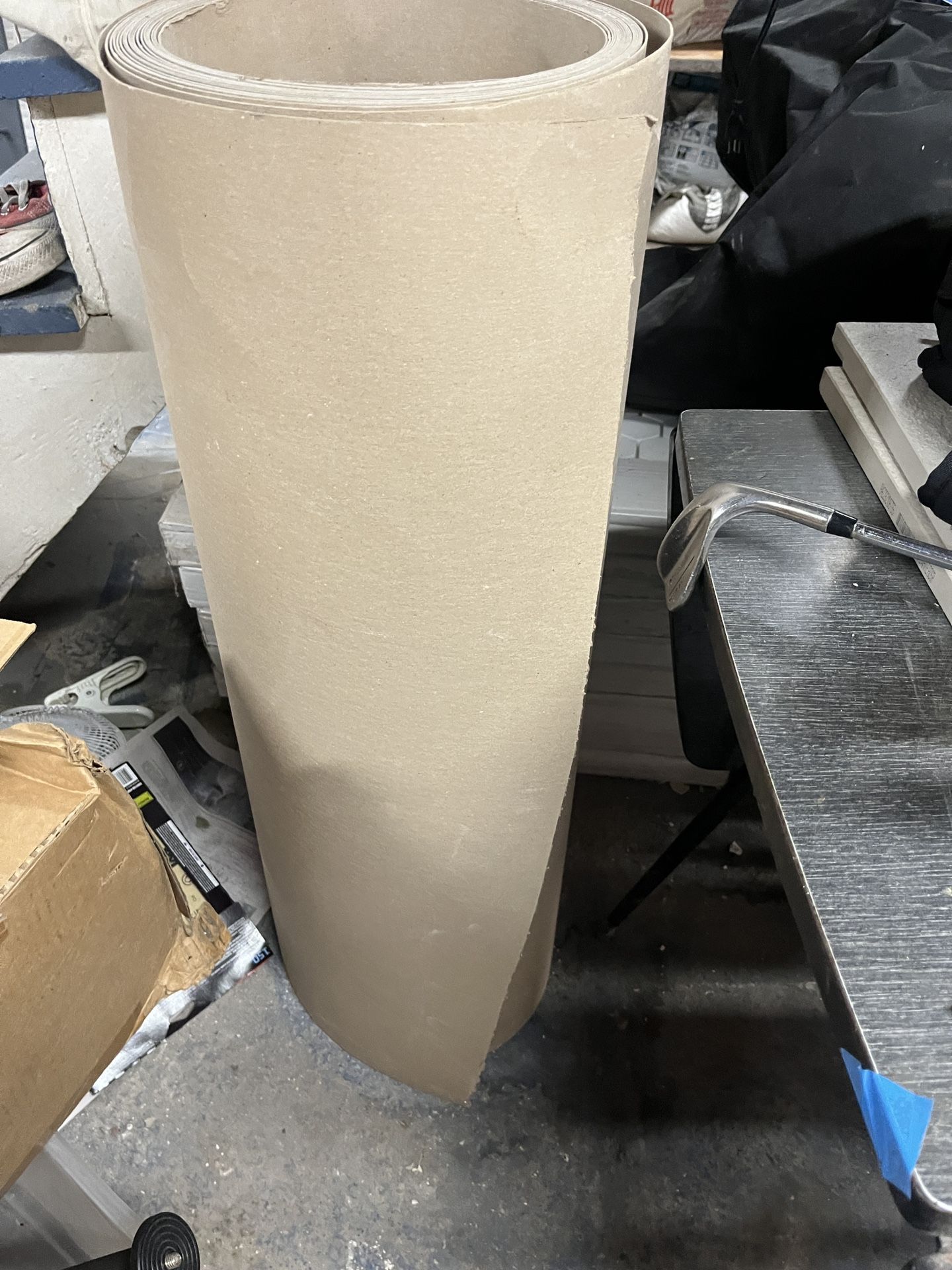 Heavy Duty Temporary Floor Protection-Roll - 38" wide x 50' -pick Up In. Kingsbridge Heights Bronx. Cash only.