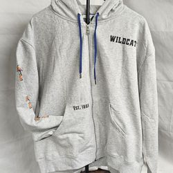 Women's Kentucky Wildcats WEAR By Erin Andrews Pullover Hoodie Size 2XL Gray 