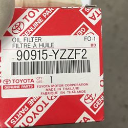 New Oil Filter