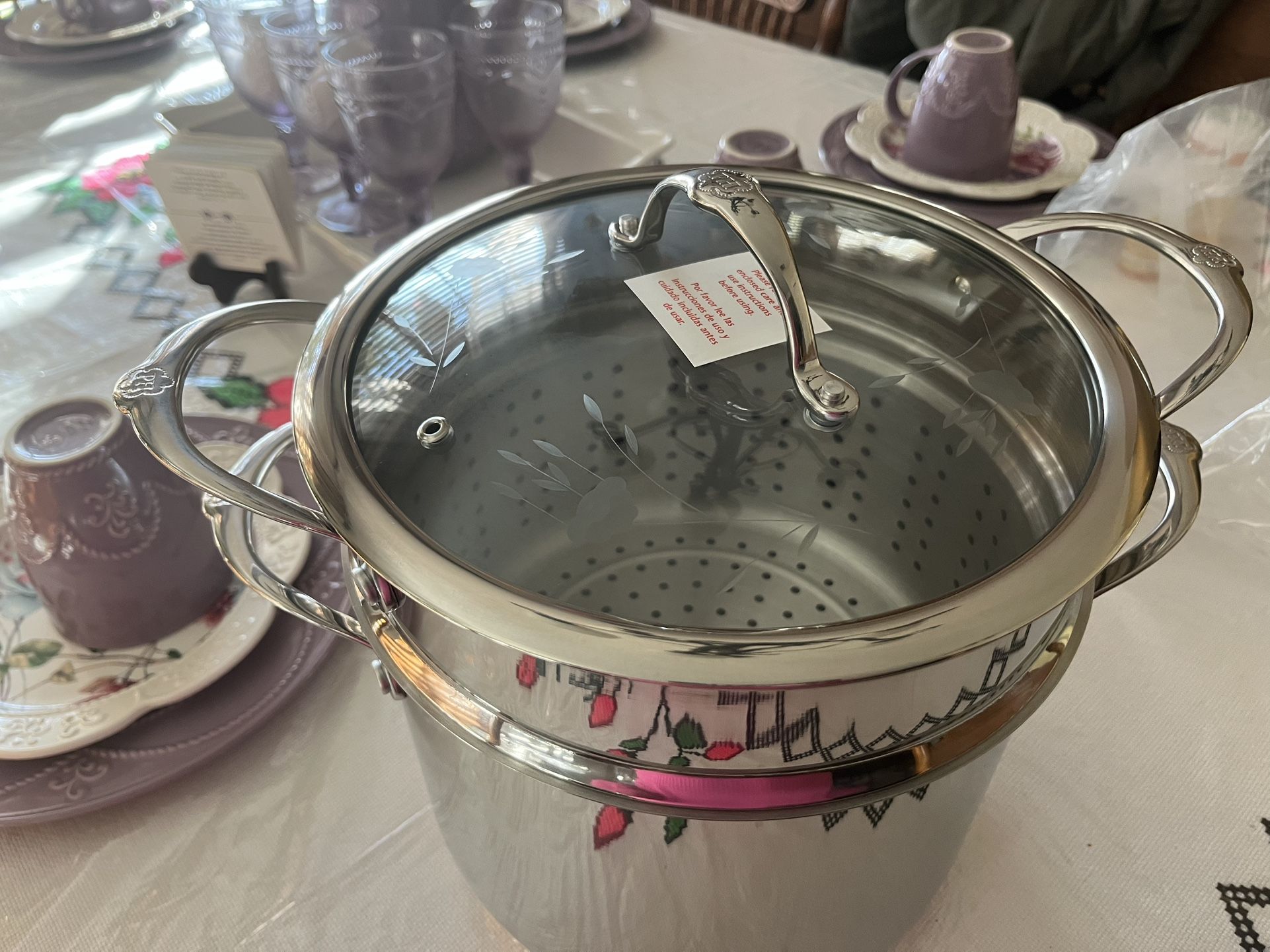 Olla Vapore De 8 Qt Nueva De Princess