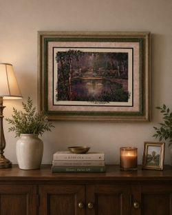 Large Home Interiors Swan Lake Framed Print