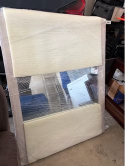 Glass head board/ mirror