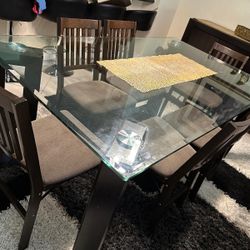 Dining Table With 6 Chairs 