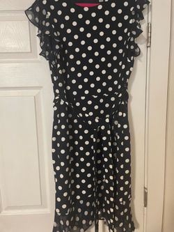 Navy blue woman dress