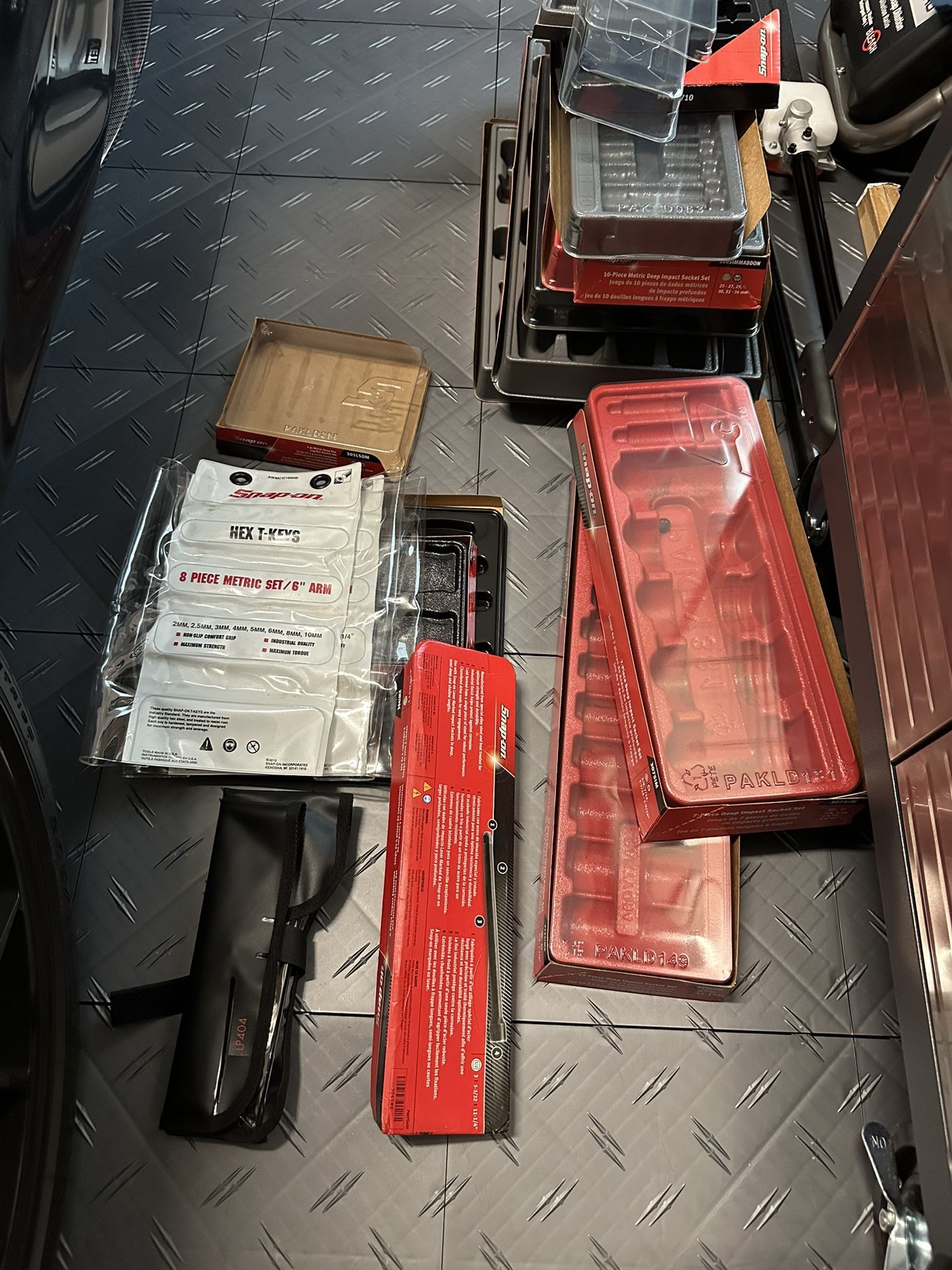 Snap On Empty Tool Organizers
