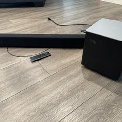 Visio soundbar with Subwoofer 