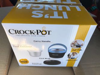 Portable Crock-pot slow cooker