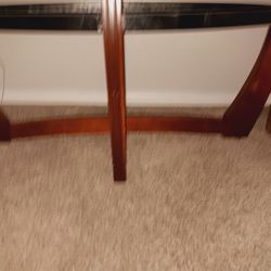 Glass Table Set  And Korg Coffee Maker