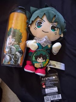 Deku plush Cup and Button