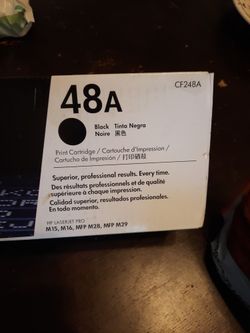Black Printer Ink 48 A
