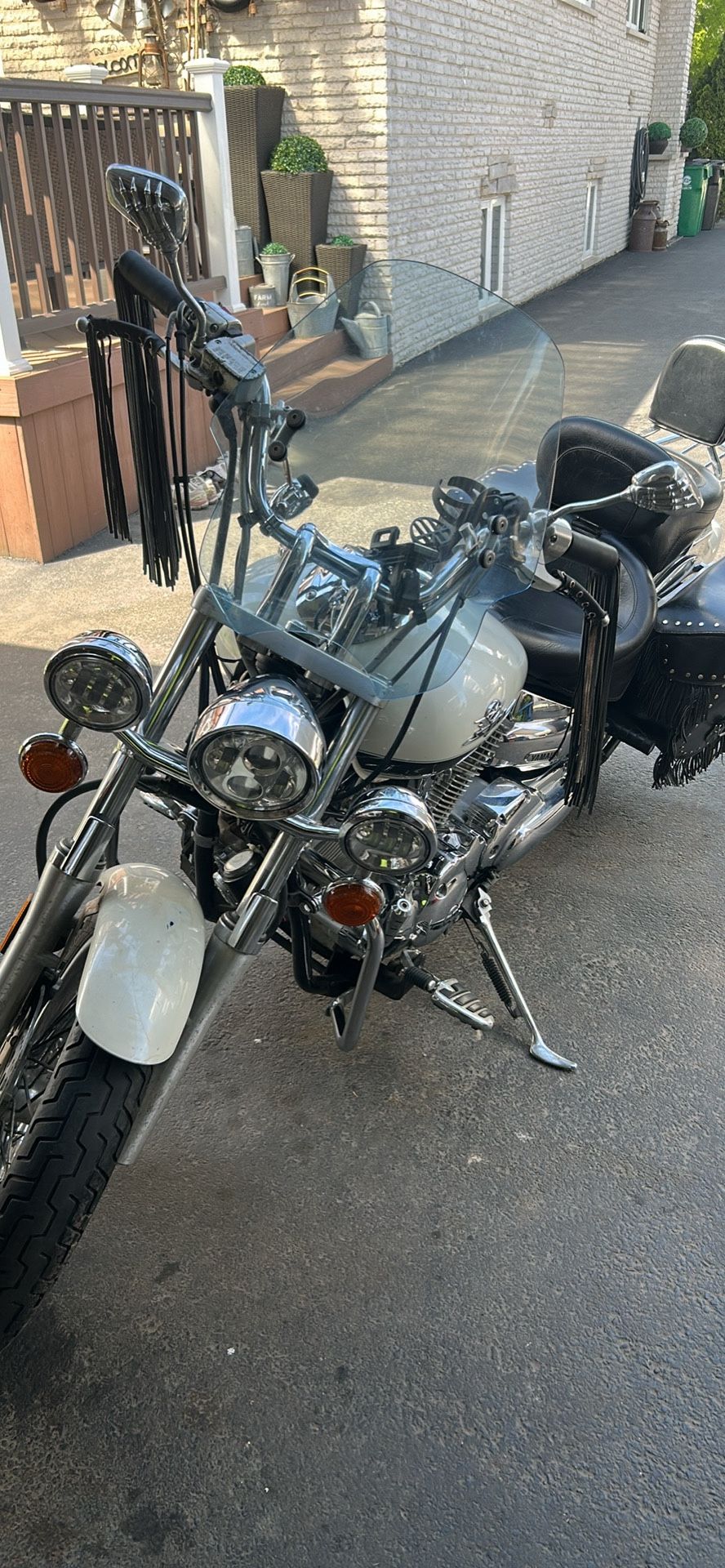 Yamaha V-star 1100 cc motorcycle