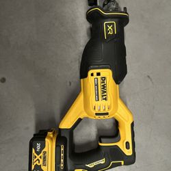 DEWALT 20V MAX Lithium-Ion Cordless Brushless Reciprocating Saw Kit with 5.0Ah POWERSTACK