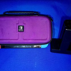 Nintendo switch  With Joy-con Comfort Grip Controller/charger