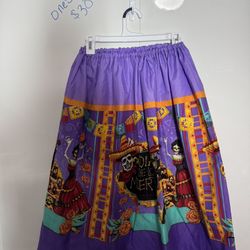 Día De Muertos  Skirts Tradicional Holoween