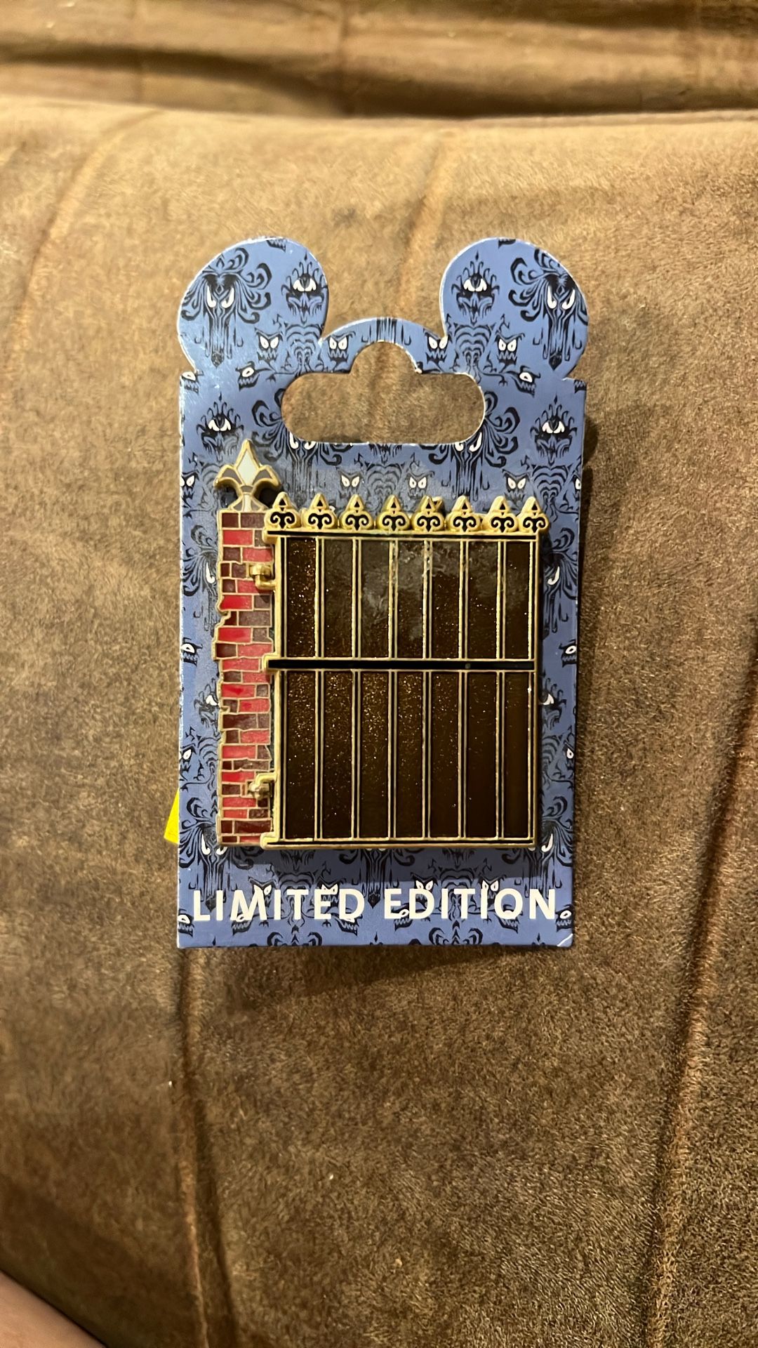 WDI Haunted Mansion Hinge Gate Caretaker Pin