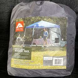 Screen Wall  Accessory Pack for  10' Canopy 