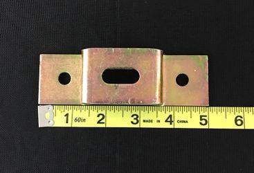 Lot of 10 Superstrut “U” Shape 3-Hole Bracket w/Gold Galvinized Finish P/N ‪025-711310-001 ‬ No Marks on Brackets - not sure if its Made by Unistrut,