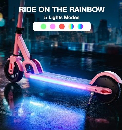 Super Cute GIRLS ELECTRIC SCOOTER (NEVER USED)