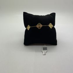 CLOVER BRACELET 10KT YG 