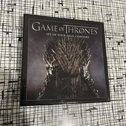 Game Of Thrones Set Of 4 Coasters