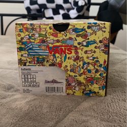 Where’s Waldo collab Authentic Vans
