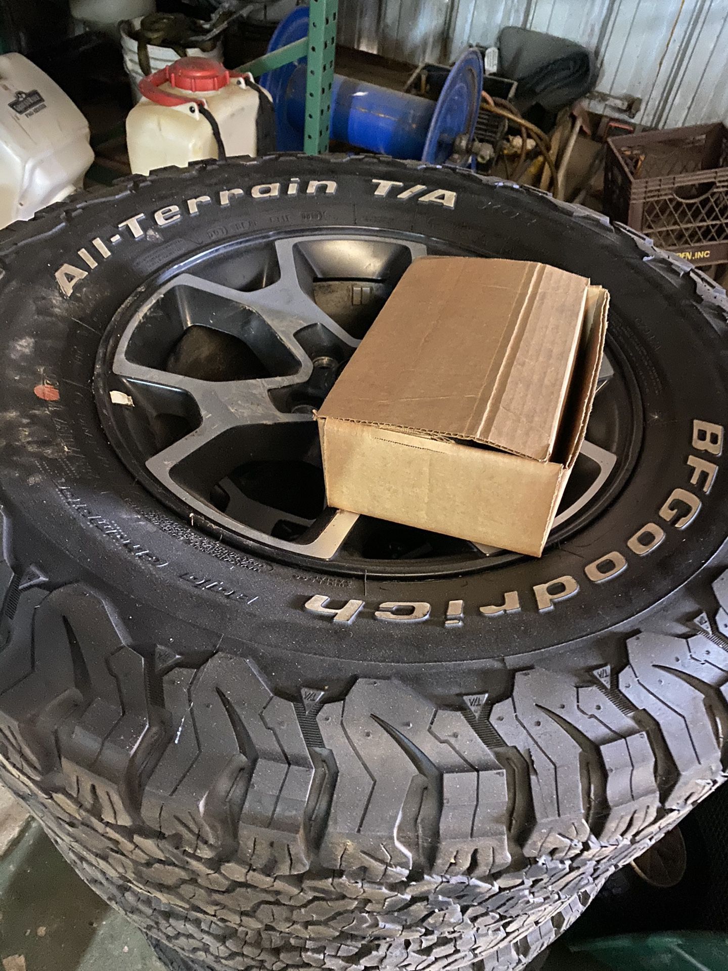 Jeep rubicon wheels